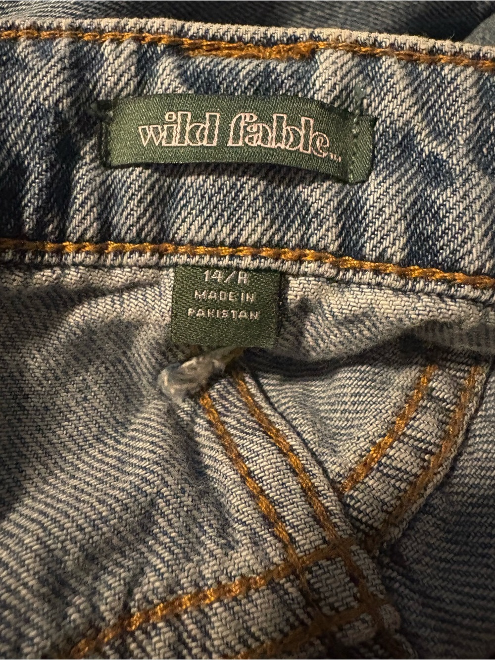 wild fable Light Blue Wide-Leg Cargo Jeans - Picture 3 of 6